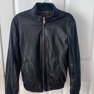 Zara leather jacket